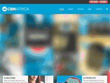 Tablet Screenshot of cbnafrica.org